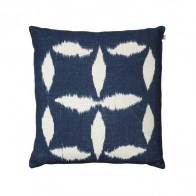 Ikat Tribes Blue Cushion Cover